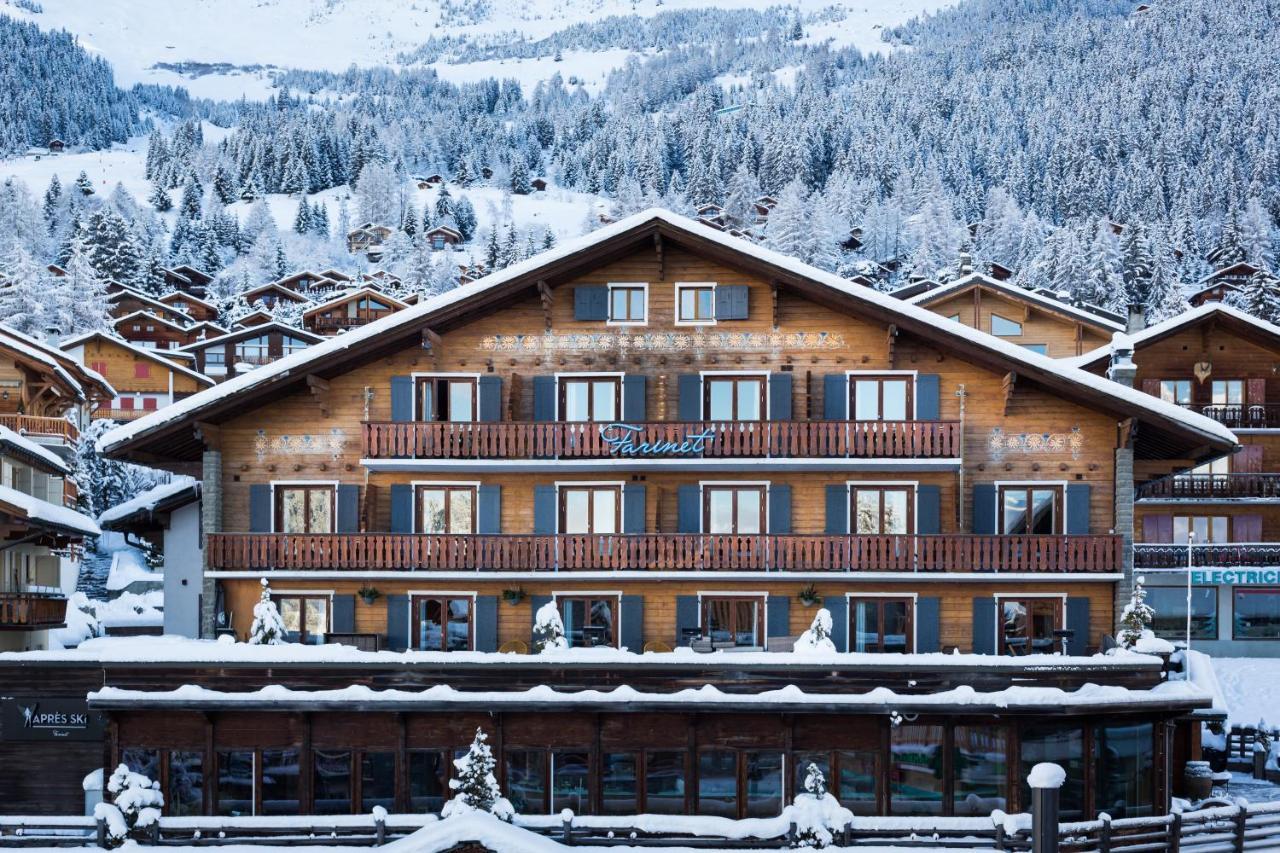 Hotel Farinet Verbier Exterior foto